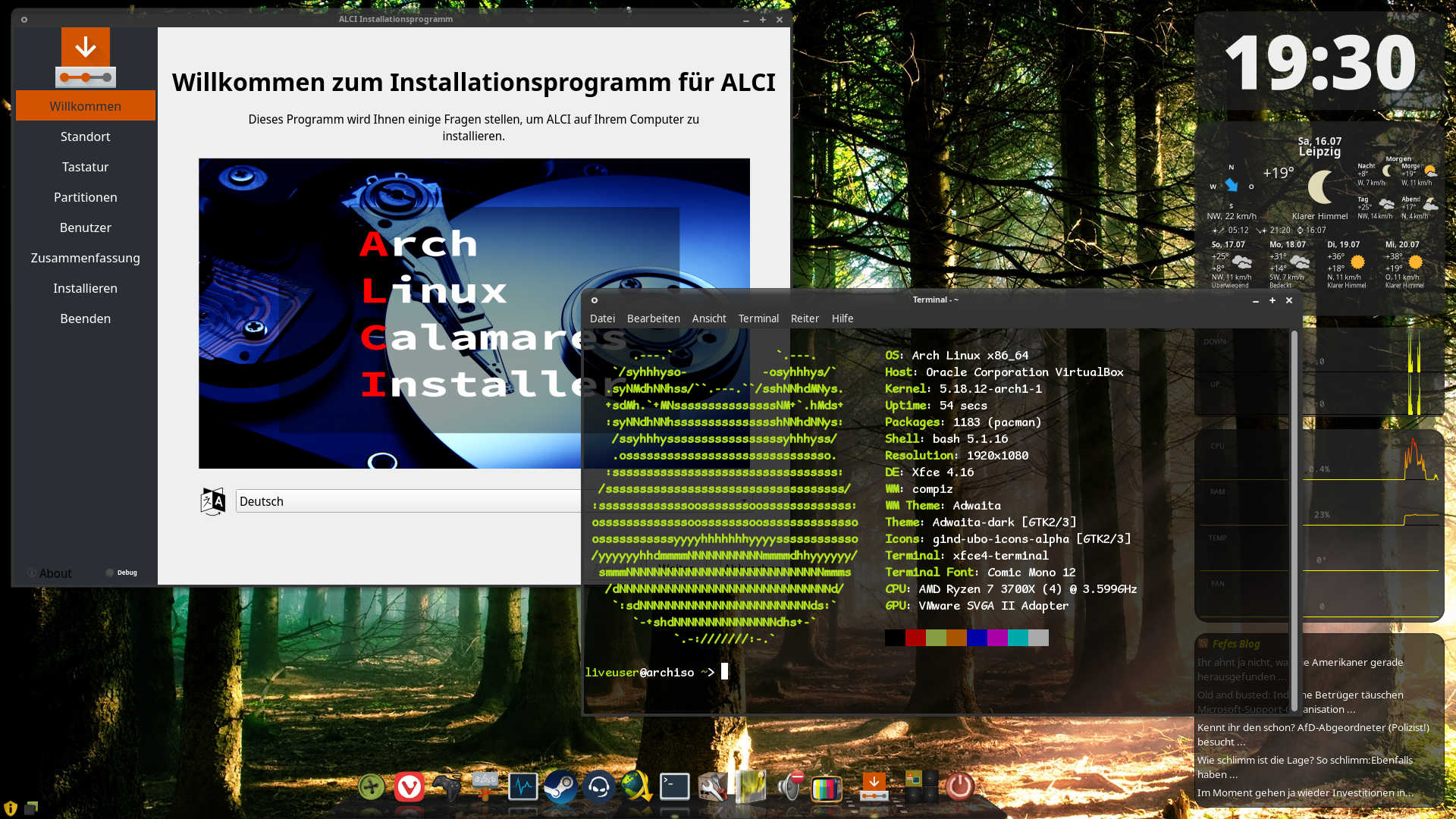 Gind Arch Linux Screenshot